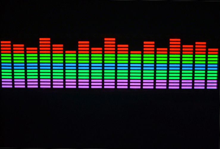 CHEVY LED EQUALIZER BAR SOUND ACTIVATED LED LIGHT SHOW NEON LIGHT