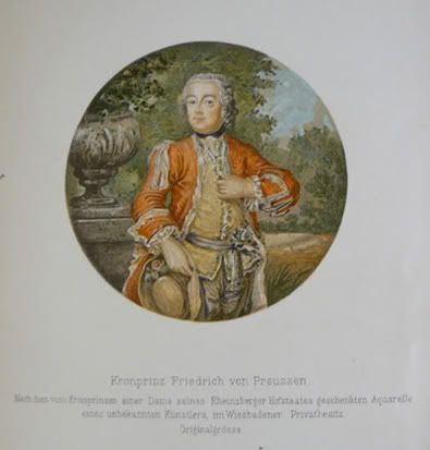 kolorowy portret księcia Fryderyka