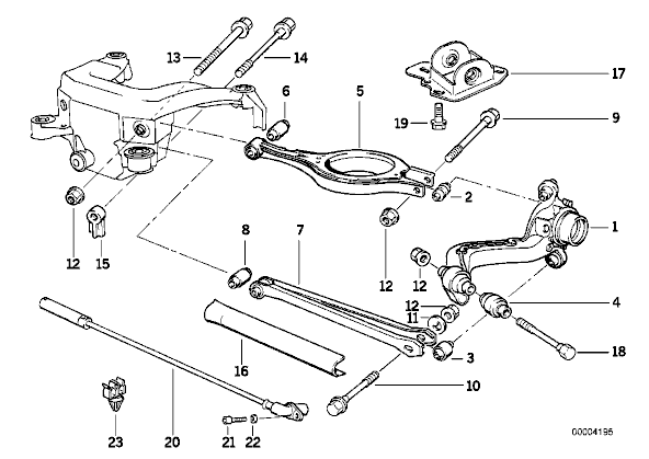 need rear suspension parts (e36)