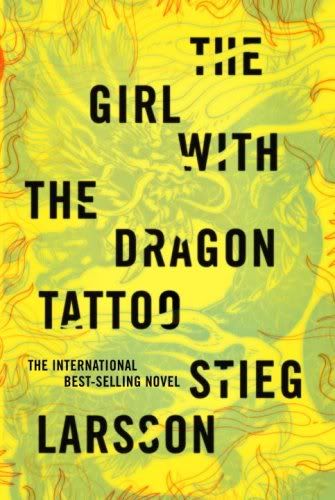 Girl With The Dragon Tattoo Book Cover. Title: The Girl With the