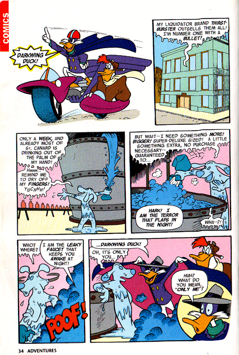 The Old Haunt A Darkwing Duck Forum Darkwing Duck Comic Scans