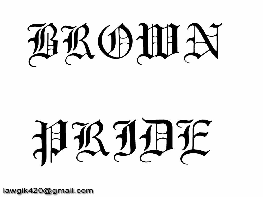 tattoo font