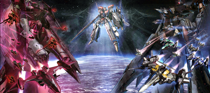 macross frontier wallpaper. Macross Frontier wallpaper