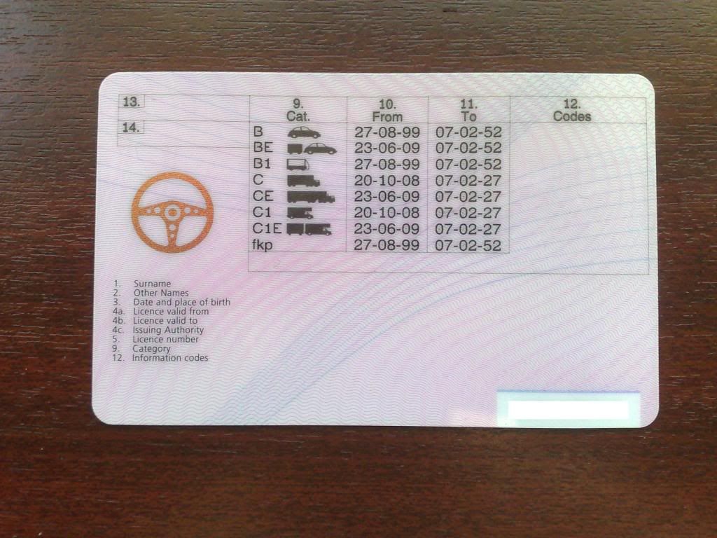 C1 Licence