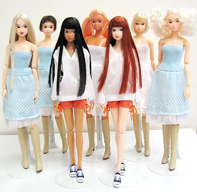 More Japanese dolls Momoko Japanese fashion dolls