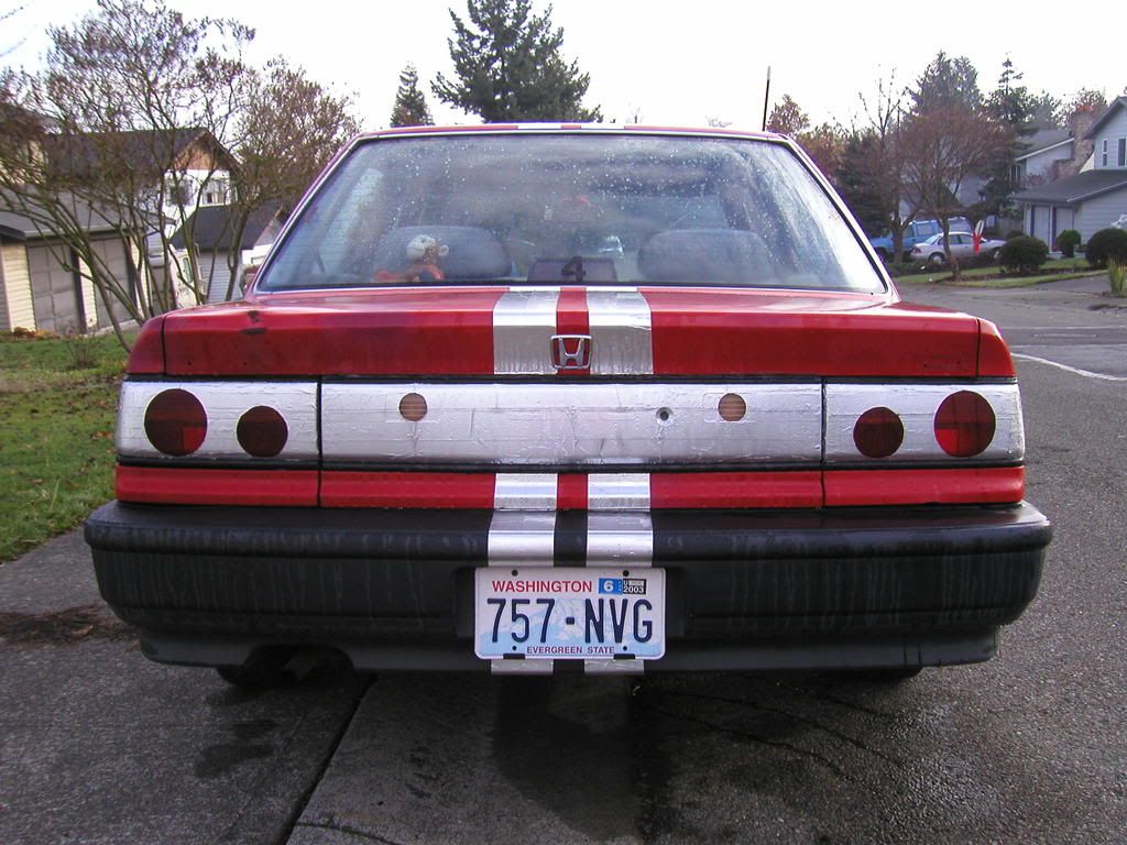 1990 Honda civic dx tail light #5