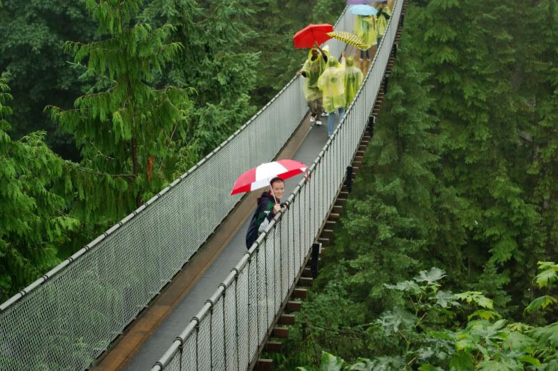 Me on Capilano Suspension Bridge