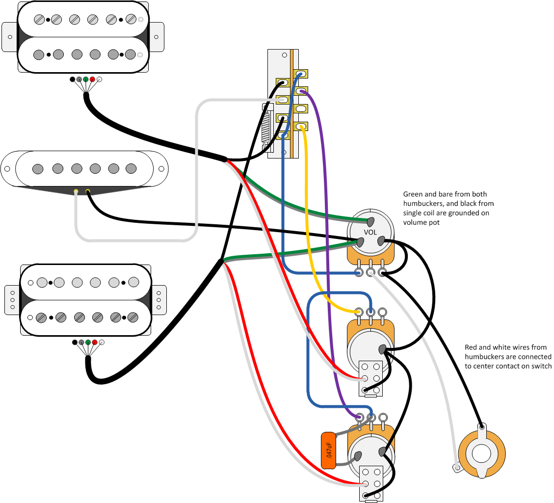 The Blue Yellow And Purple Wires Are Just Coloured Like That To Help You Trace Them Through The Diagram