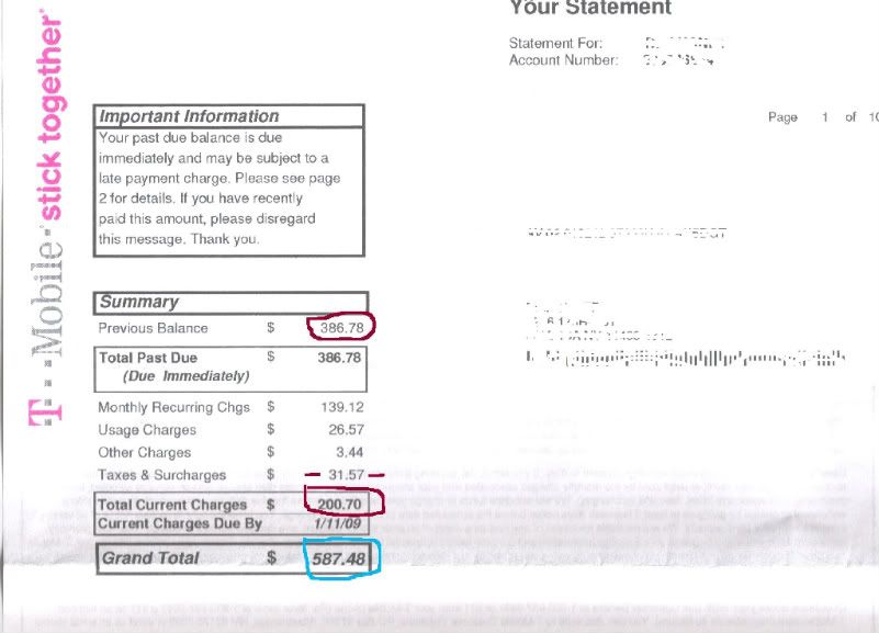 T mobile pay bill phone