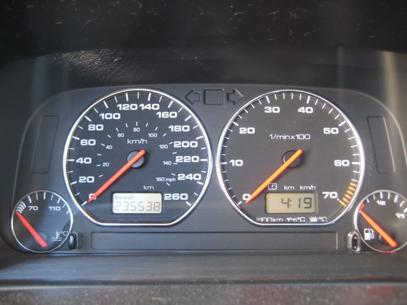 FS Orange Instrument Cluster Needles VW Vortex Volkswagen Forum