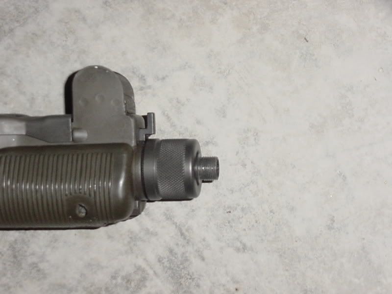 Threading uzi pistol barrel is it too thin or G2G?