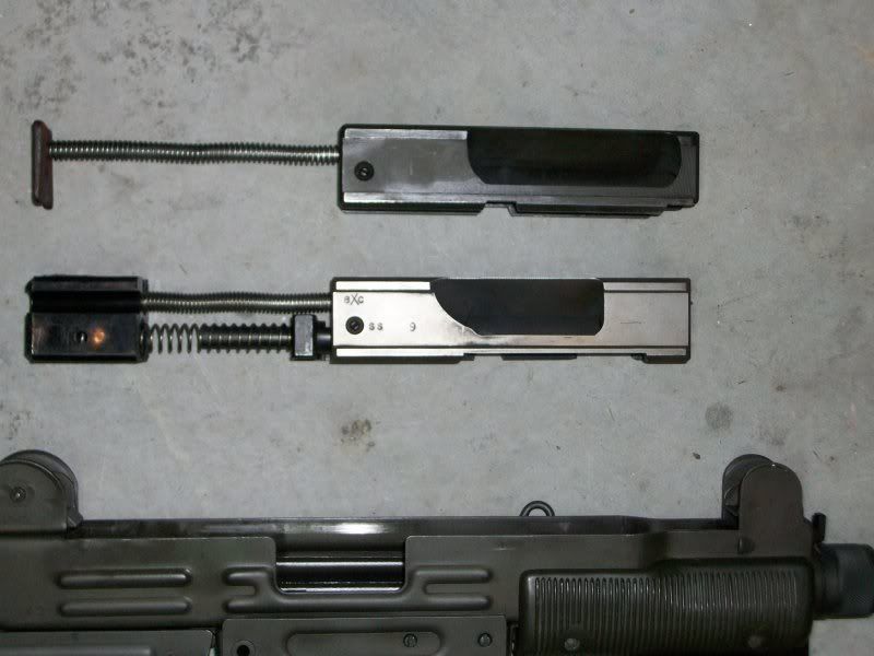 Closed bolt UZI question