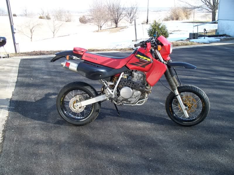 Honda xr650l road tires #4