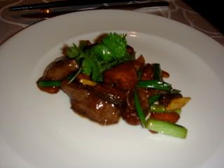 Stir-Fried Beef with Foie Gras