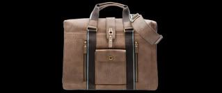 Pedro Soft-Supple Leather Messenger (Brown)