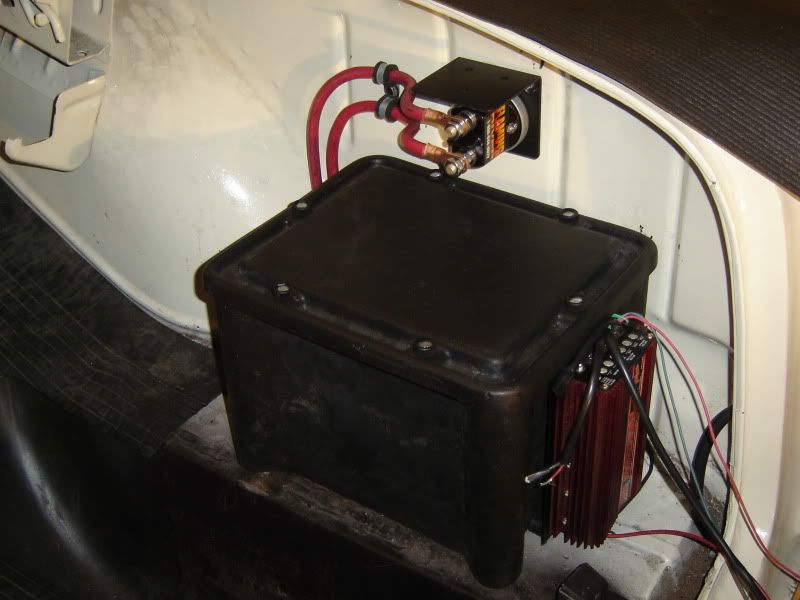 NHRA battery disconnect installation Chevy Tri Five Forum