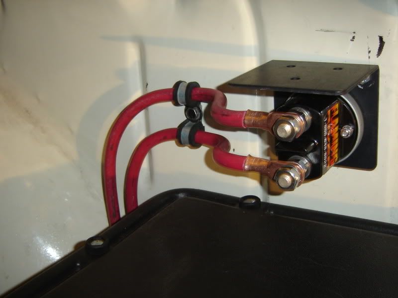 NHRA battery disconnect installation - TriFive.com, 1955 Chevy 1956