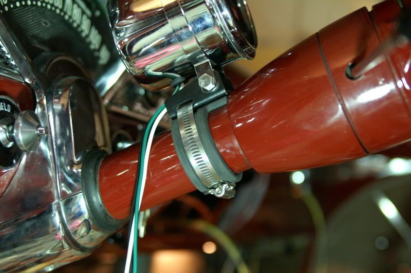 rubber mount for a steering column tach Chevy Tri Five Forum