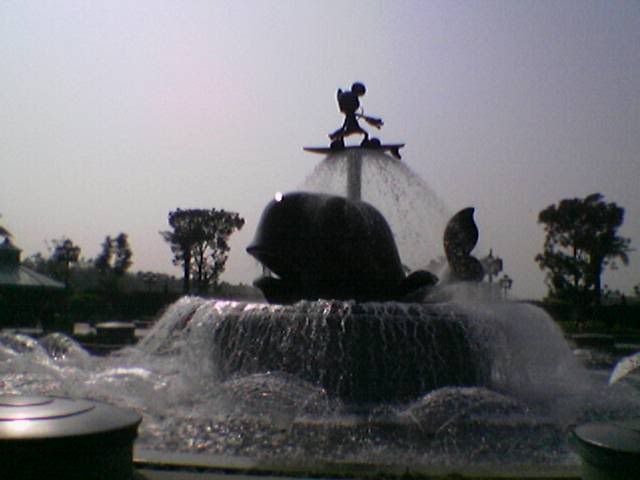 DineyLand Fountain