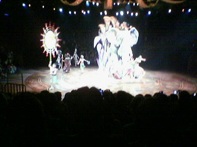 Starting of the Lion King Show