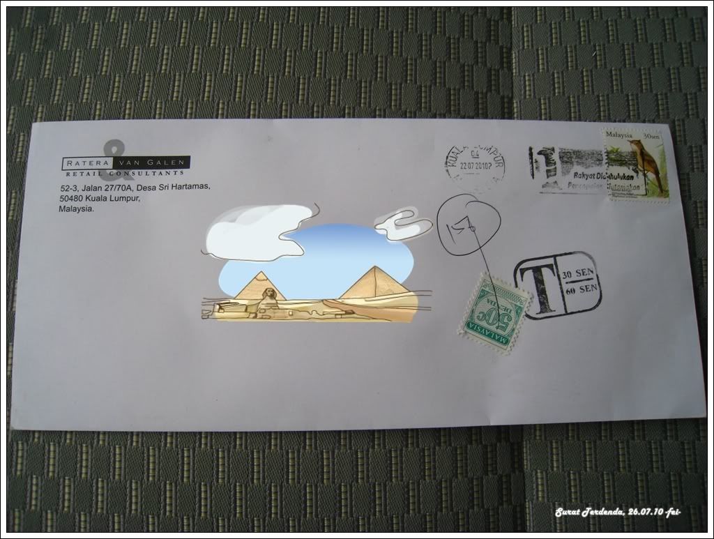 Surat Terdenda Stamp