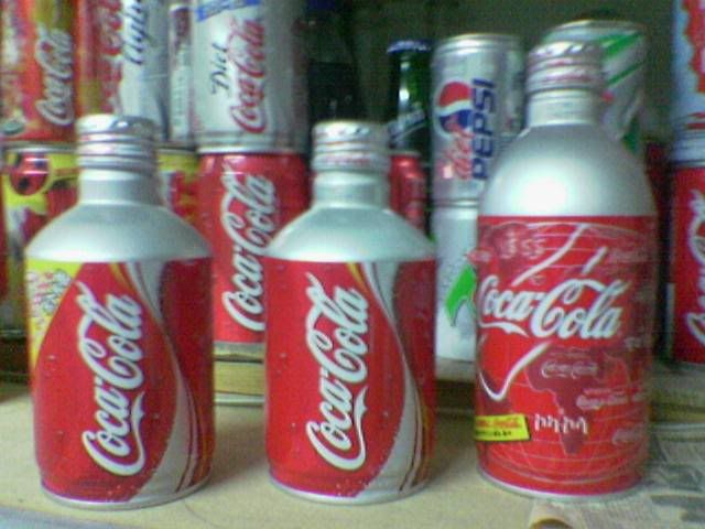 Japanese Bottle Coke Can 