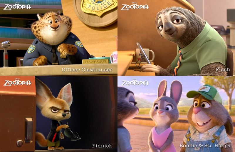 2010 Blockbuster Cartoons Zootopia 