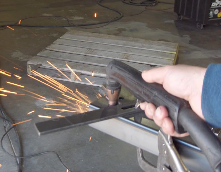 Plasma cutting jig