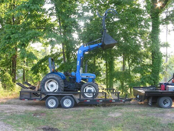 Strapping down a piece of eqipment to a trailer The BuzzBoard