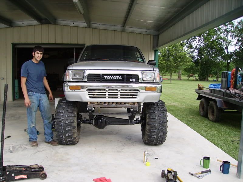 solid front axle swap toyota pickup #4
