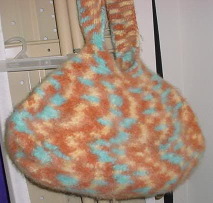 Felted Earth Bag 2