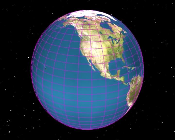 earth globe map. earth globe look purple,