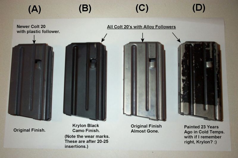 Anybody use dgf123 dry film lubricant to refinish mags?