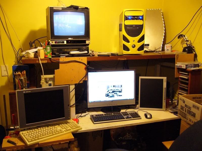 my desk, it's not pretty, ok it is :)