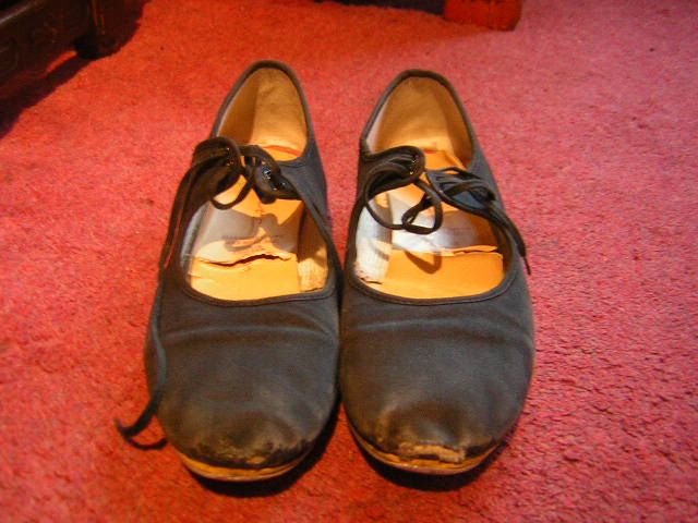 old tap shoes