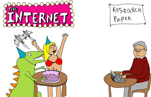 research paper on internet