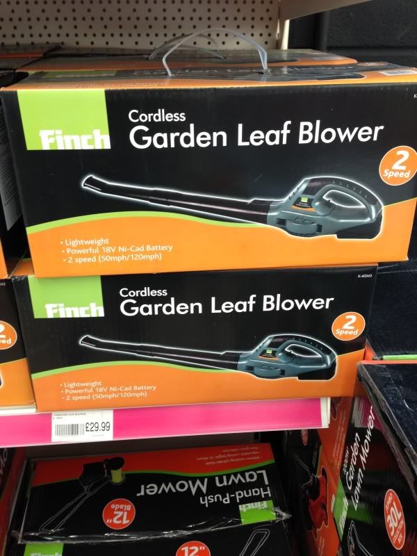 Cordless leaf blower Detailing World Forum