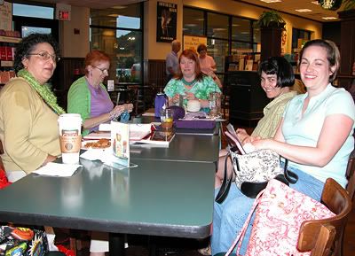 l-r: Michele, Carla, Martha, Lisa, Nicole