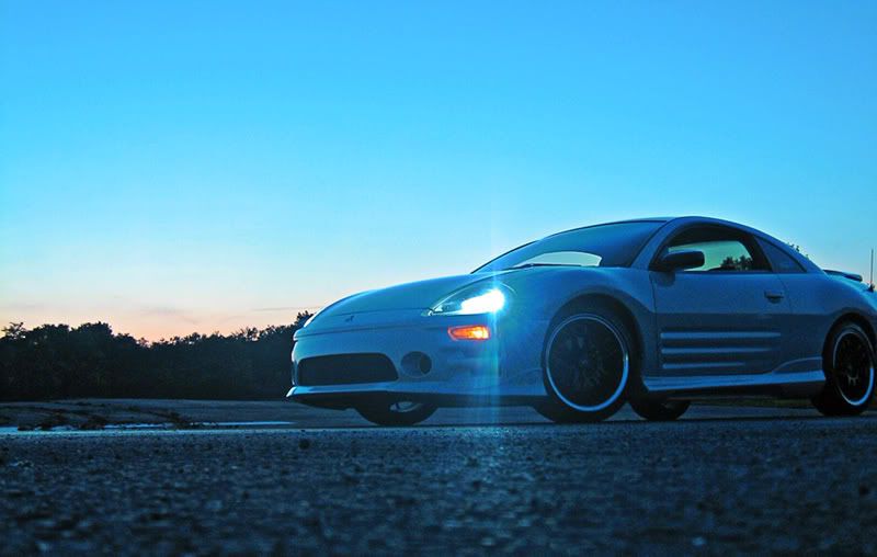 three years and a few thousand dollars later... Mitsubishi Eclipse 3G