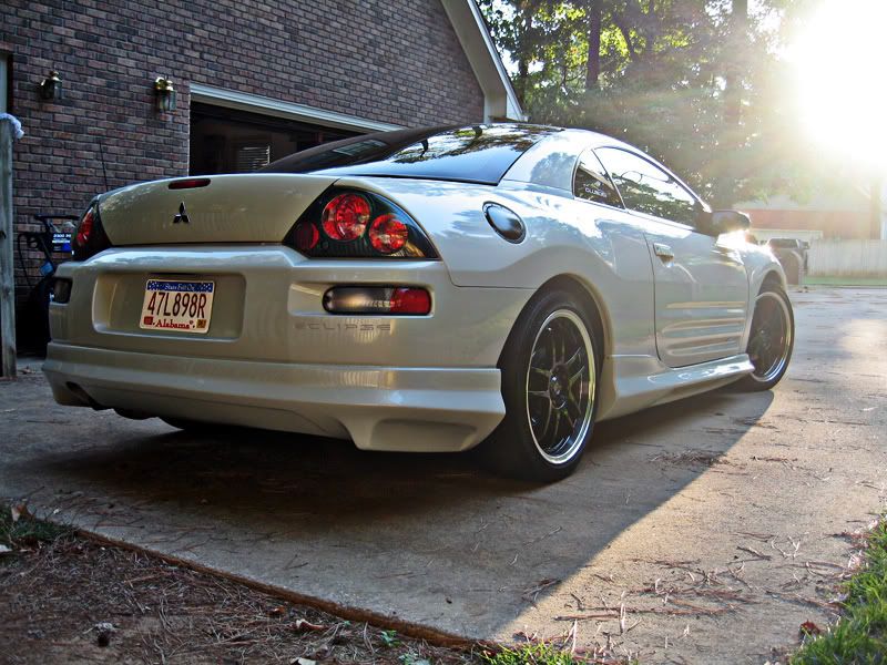 three years and a few thousand dollars later... Mitsubishi Eclipse 3G
