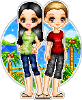 Couple Doll : I like the outfits and the shading =] Background by Sayclub. Base by PPKH
