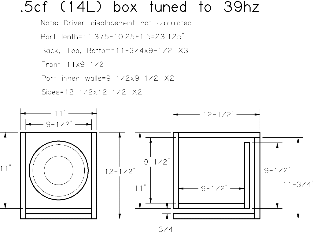 circular ports vs rectangular ports Techtalk Speaker Building, Audio
