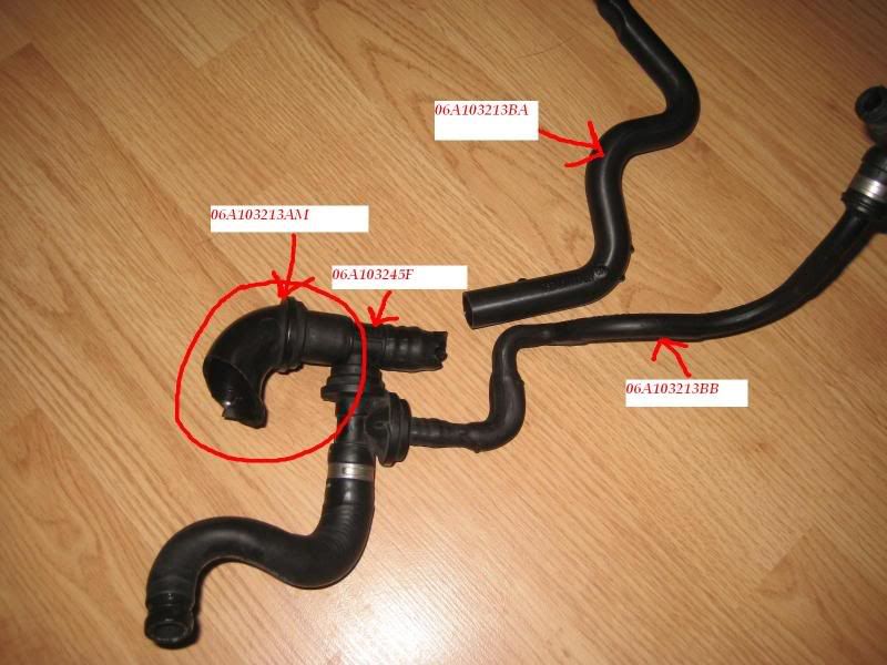 Vacuum leak, CEL, rough idle, torn PCV hose VW Vortex Volkswagen Forum