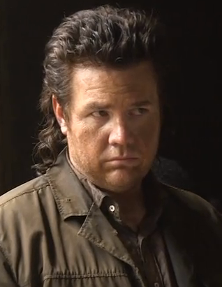 image of Eugene from The Walking Dead, sporting a tremendous mullet