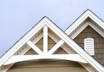 image of a gabled roof