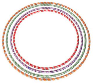 image of several hula hoops