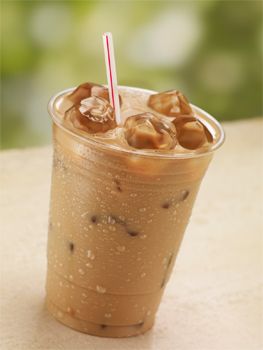 image of a cup of iced coffee