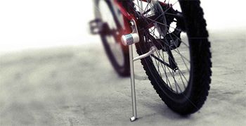 image of a bicycle kickstand