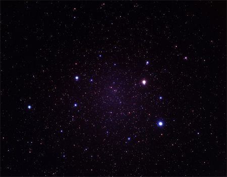 image of the constellation Leo in the night sky