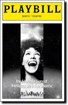 image of the playbill for Lily Tomlin's one-woman show